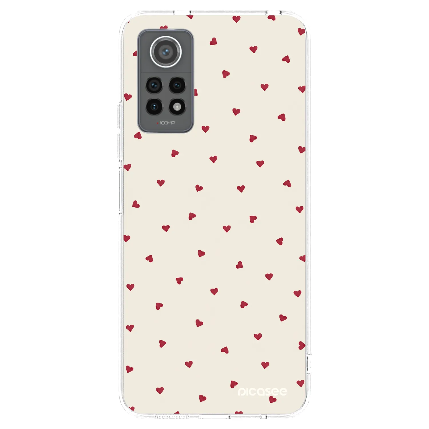 Picasee silikonový průhledný obal pro Xiaomi Redmi Note 12 Pro 4G - Little Love