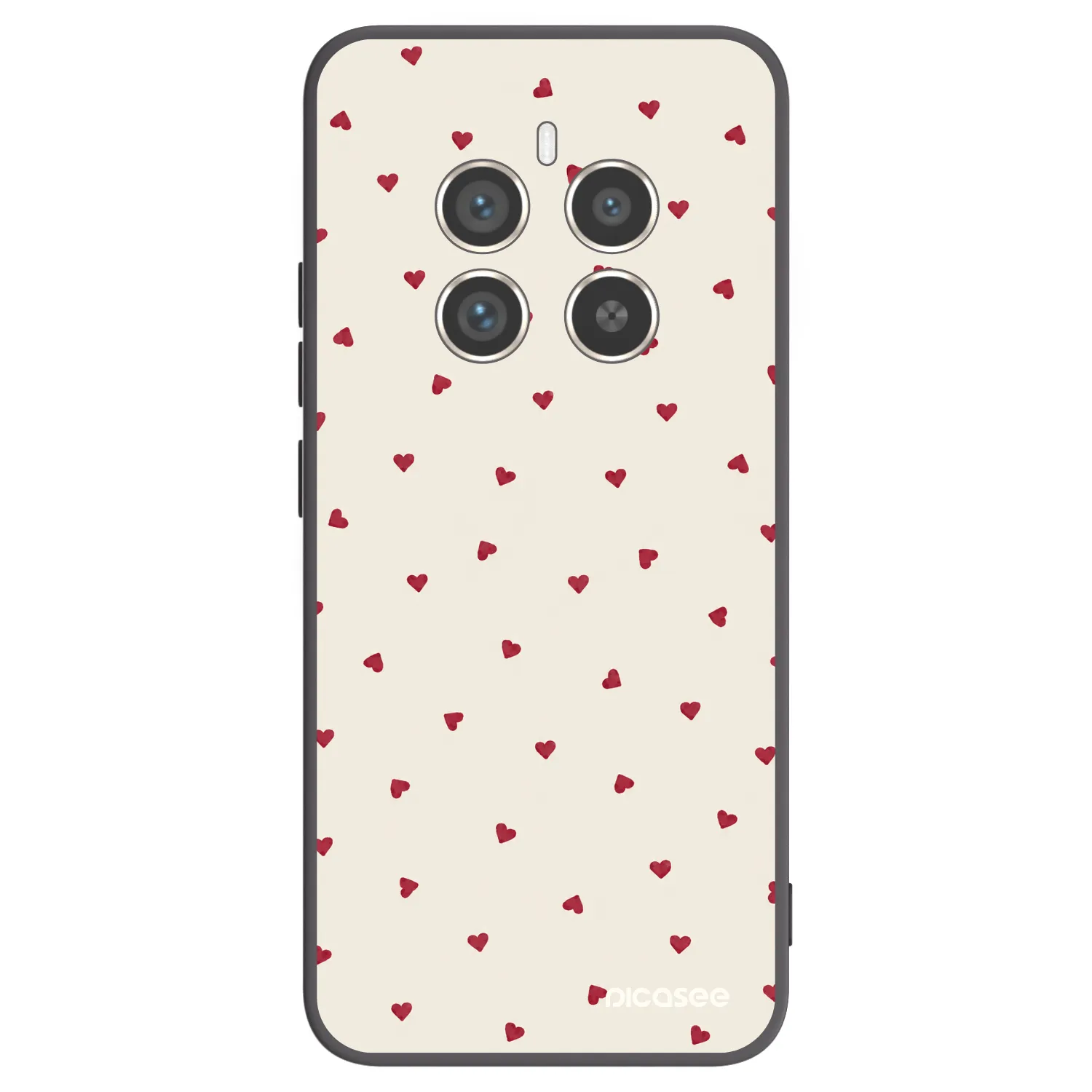 Picasee silikonový černý obal pro Realme 12 Pro 5G - Little Love