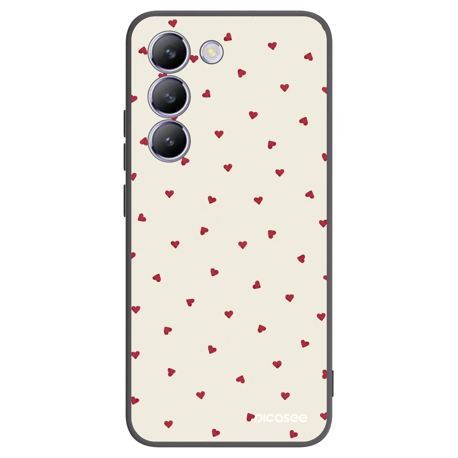 Picasee silikonový černý obal pro Vivo V40 SE 5G - Little Love