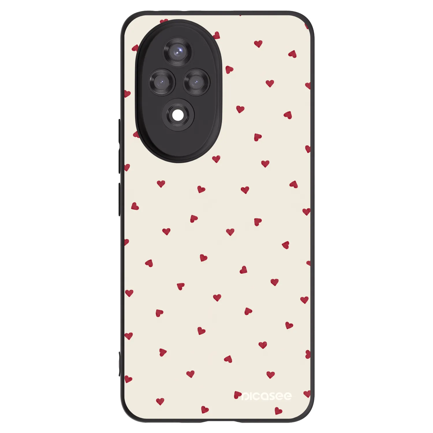 Picasee silikonový černý obal pro Honor 200 Pro 5G - Little Love