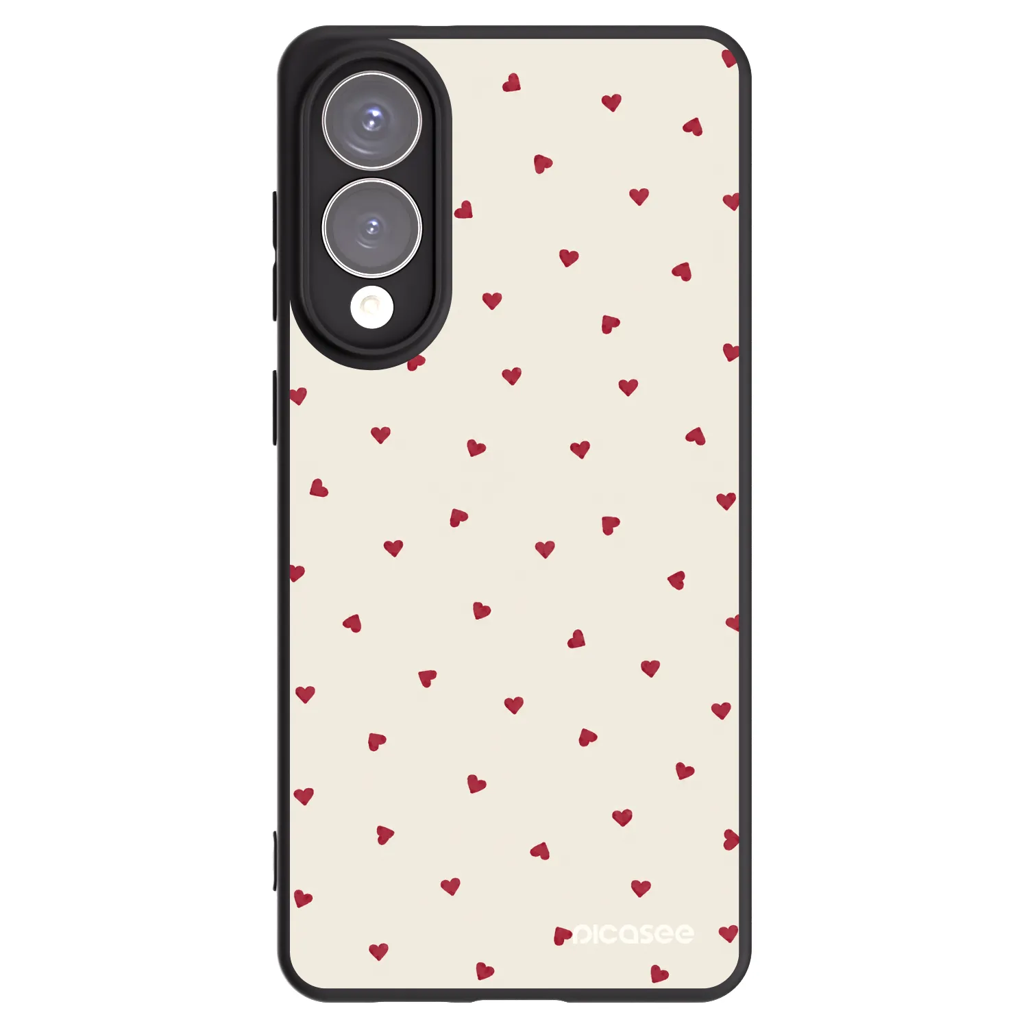 Picasee silikonový černý obal pro Samsung Galaxy S25 Edge 5G - Little Love