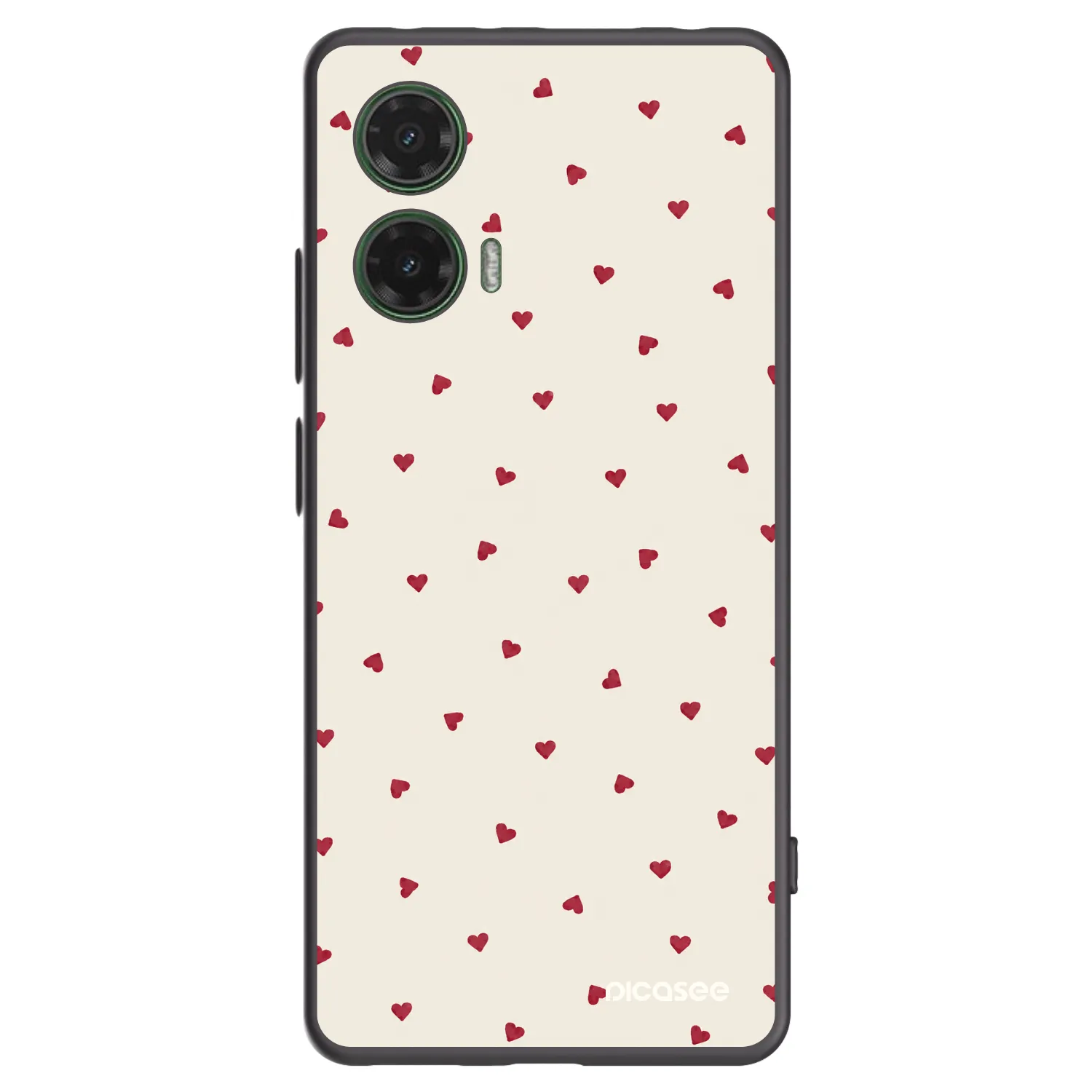 Picasee silikonový černý obal pro Motorola Moto G35 5G - Little Love