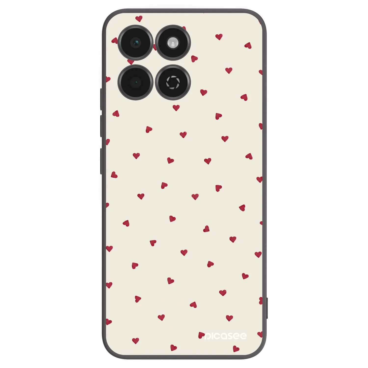 Picasee silikonový černý obal pro Honor 200 Smart 5G - Little Love