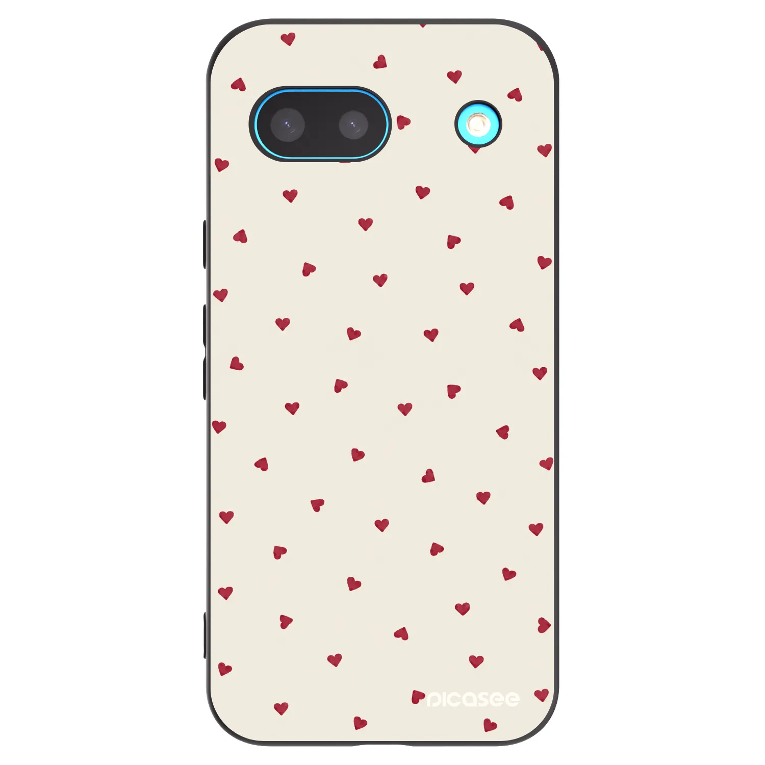 Picasee silikonový černý obal pro Google Pixel 8a - Little Love