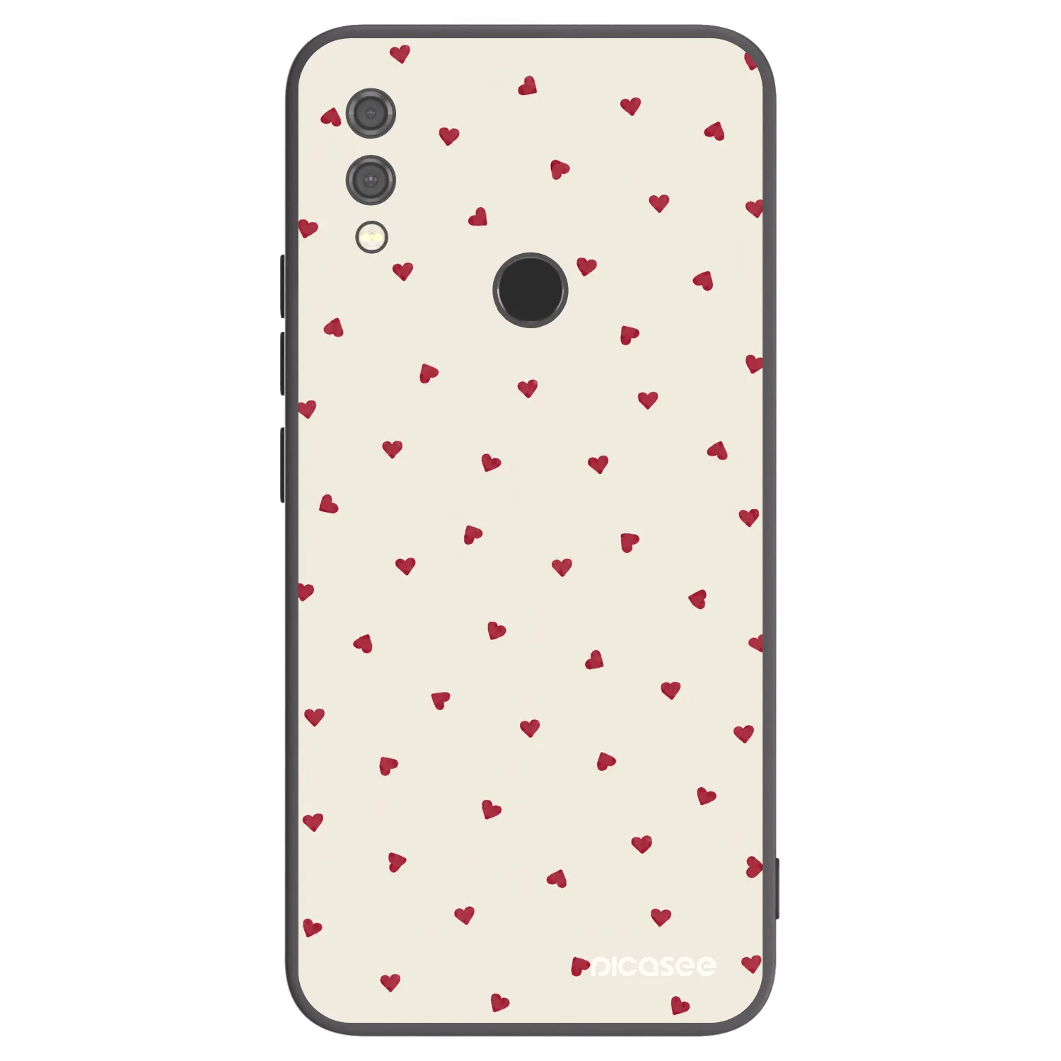 Picasee silikonový černý obal pro Xiaomi Redmi Note 7 - Little Love