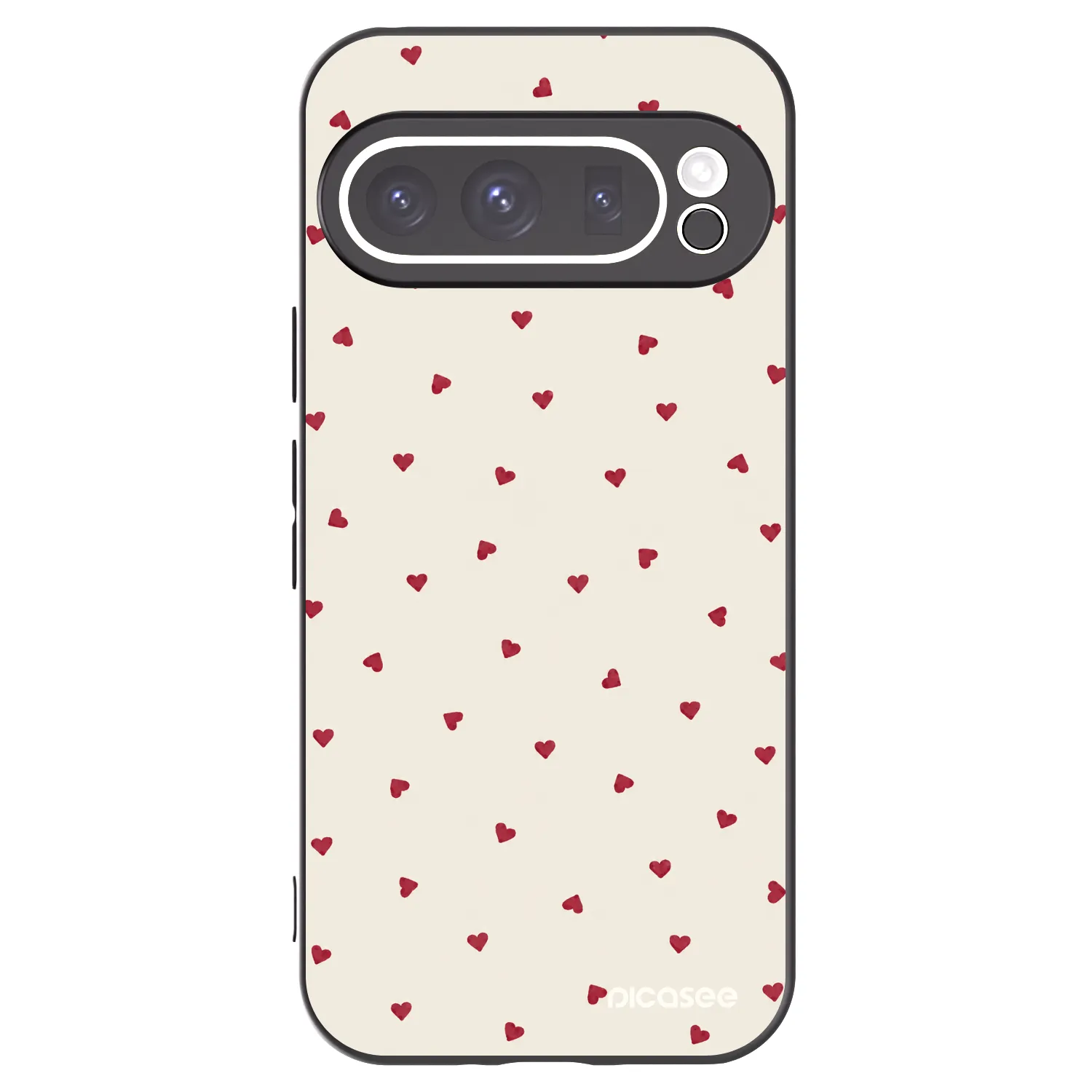 Picasee silikonový černý obal pro Google Pixel 9 Pro - Little Love