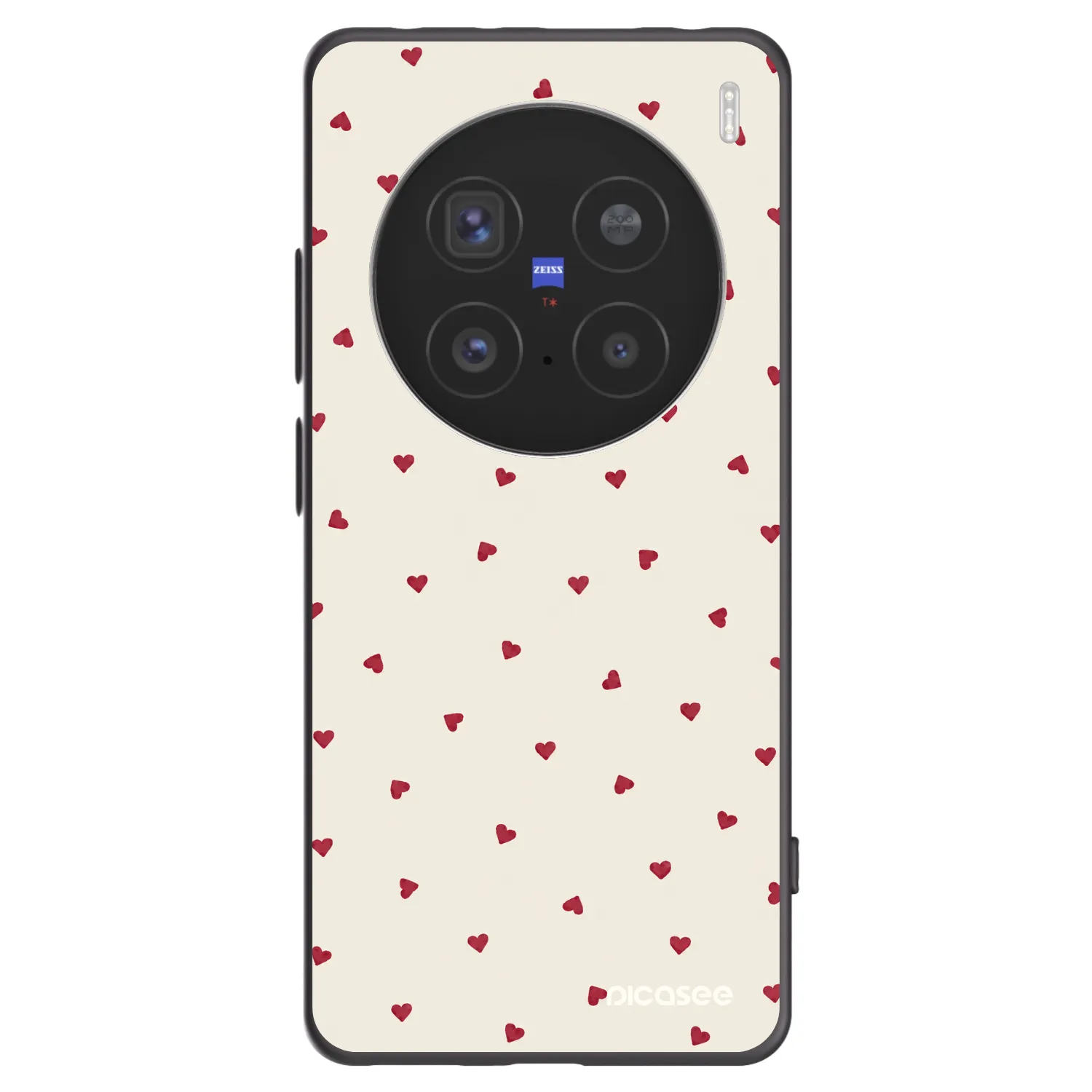 Picasee silikonový černý obal pro Vivo X200 Pro - Little Love