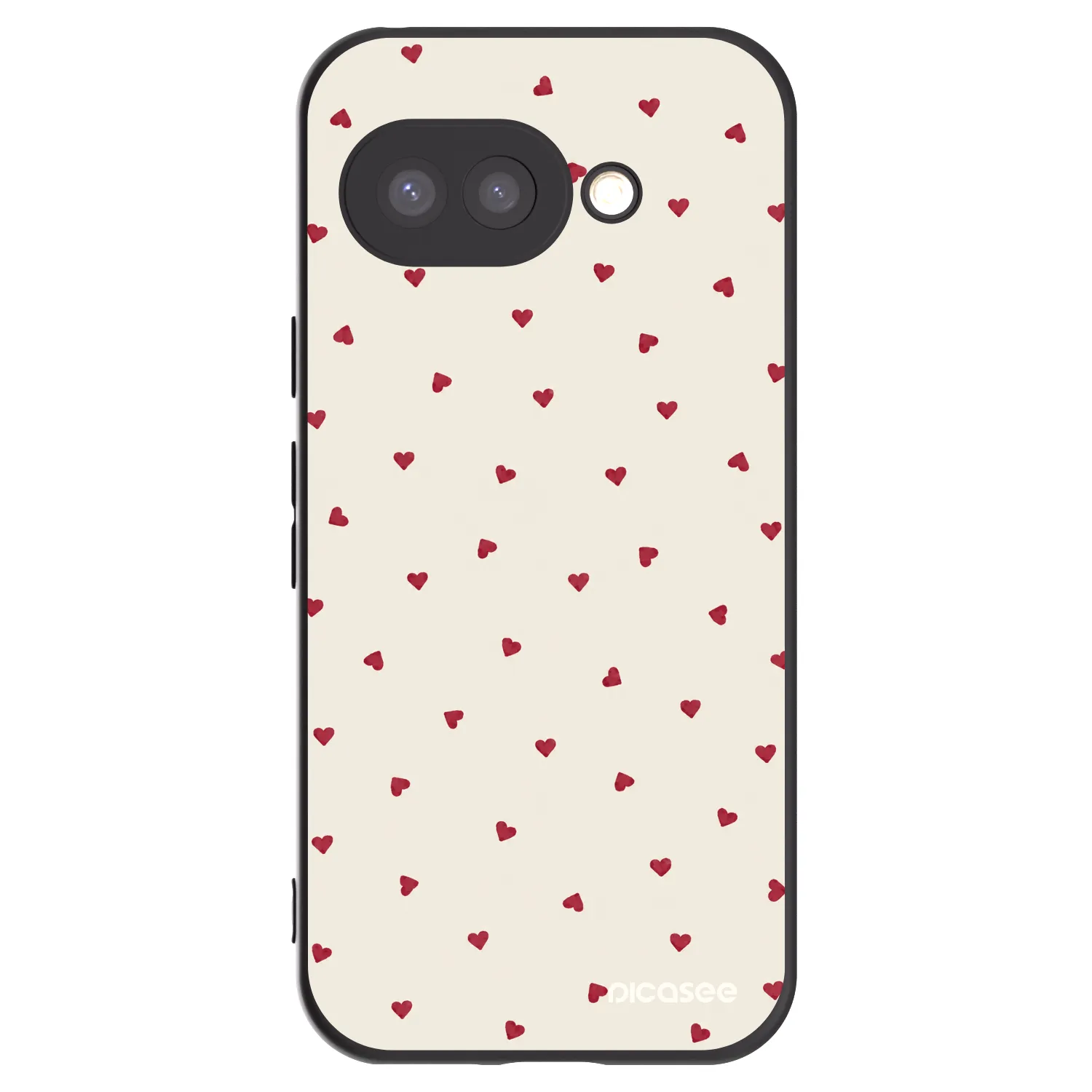 Picasee silikonový černý obal pro Google Pixel 9a - Little Love