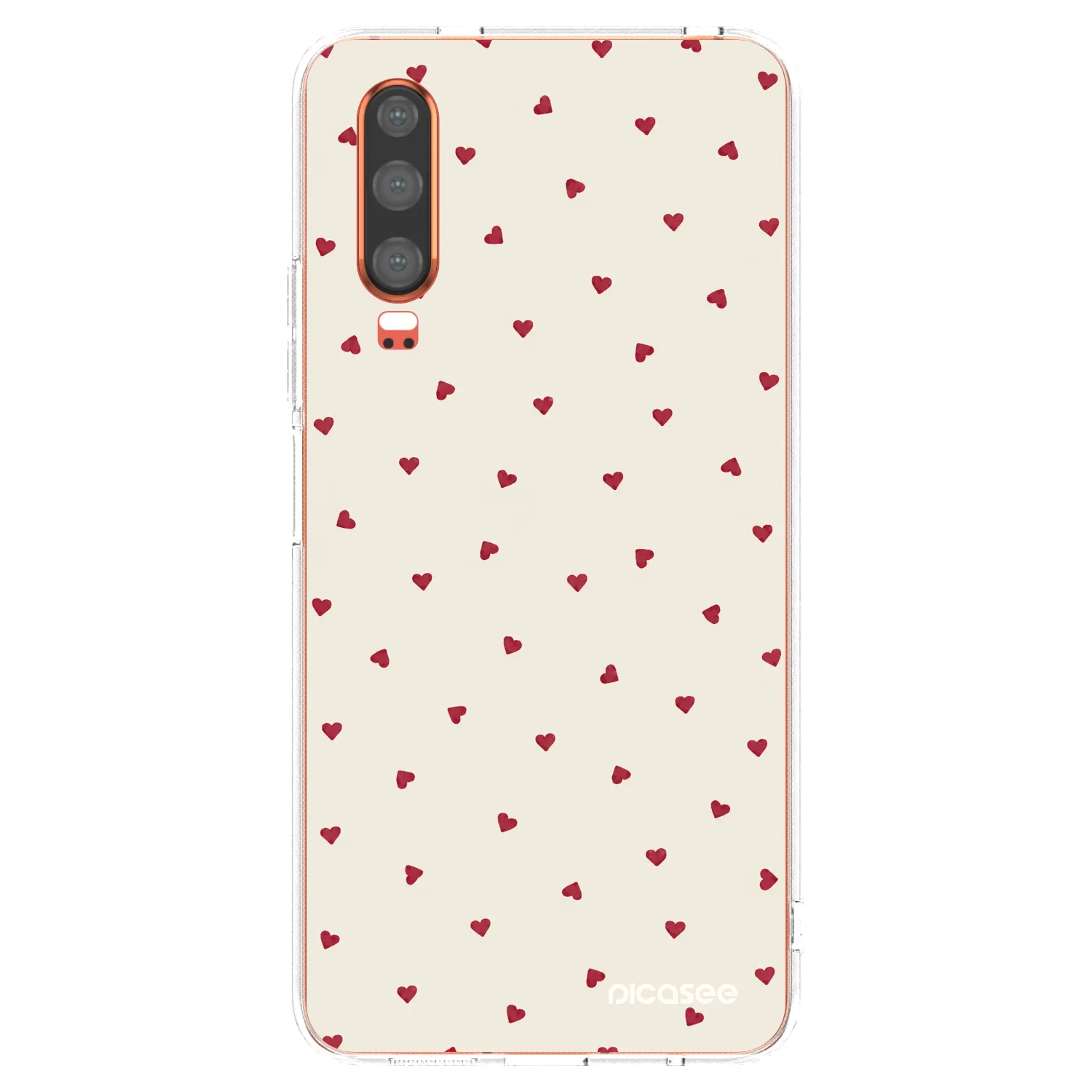 Picasee silikonový průhledný obal pro Huawei P30 - Little Love