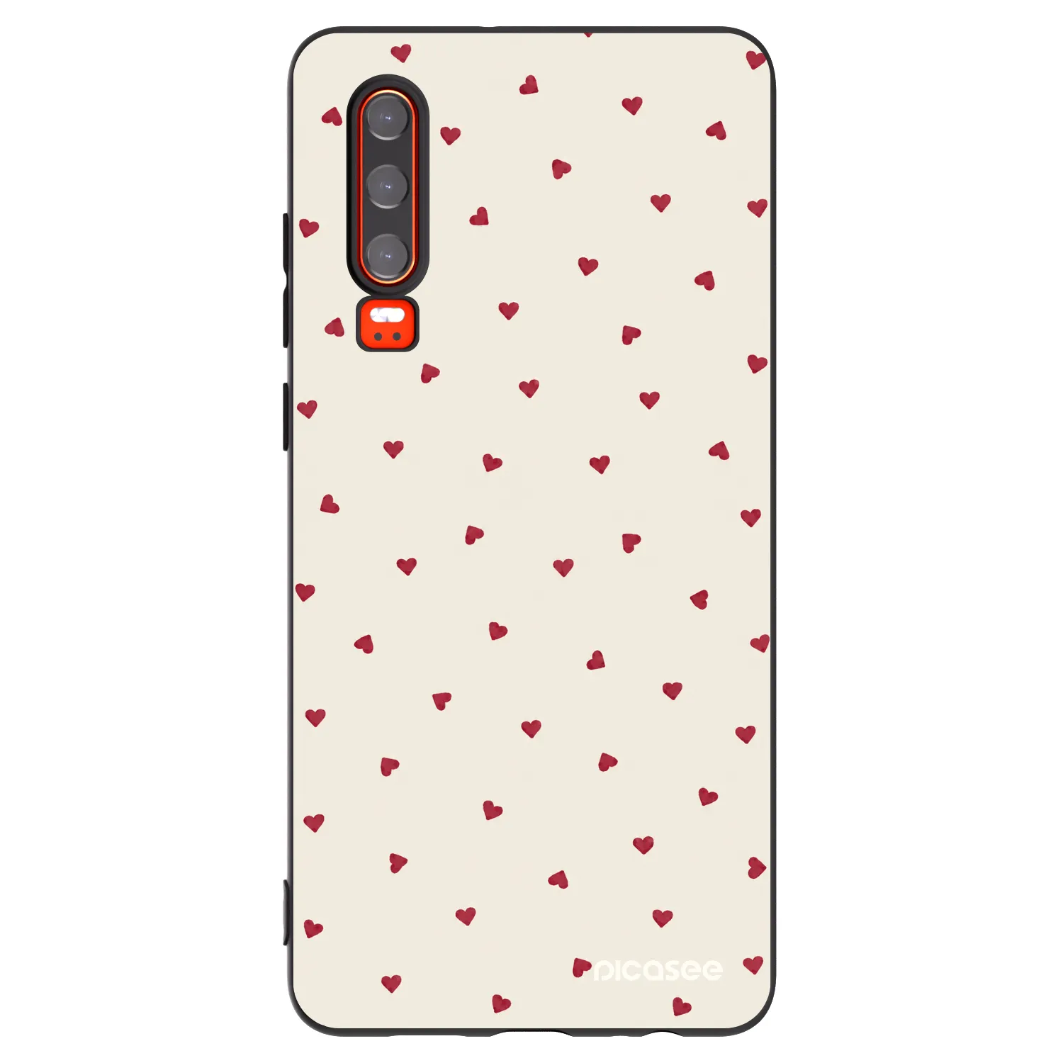 Picasee silikonový černý obal pro Huawei P30 - Little Love