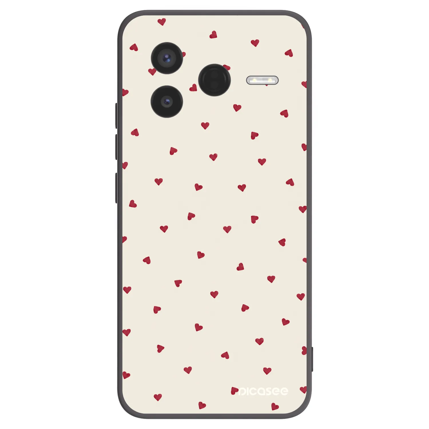 Picasee silikonový černý obal pro Xiaomi Poco F7 Pro 5G - Little Love