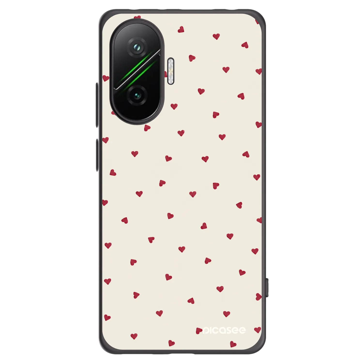 Picasee silikonový černý obal pro Xiaomi Poco F7 5G - Little Love
