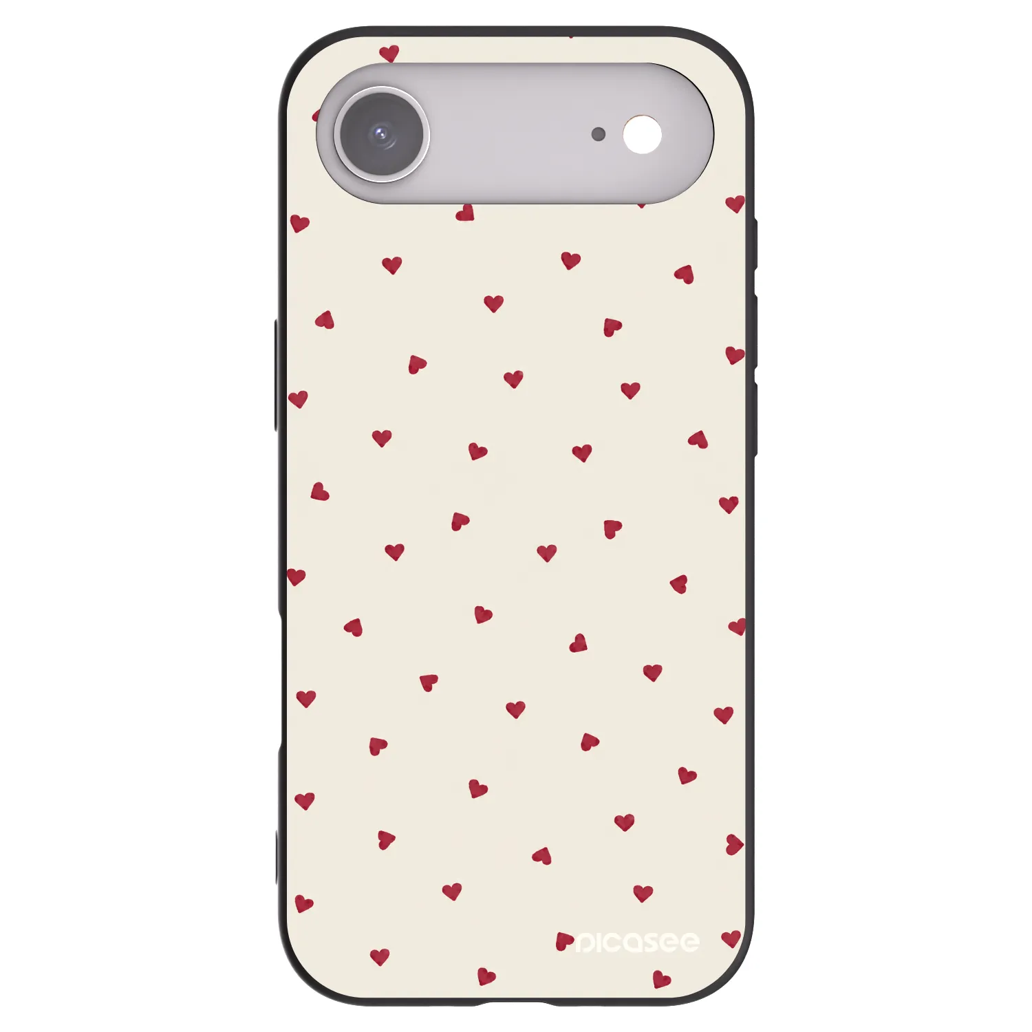 Picasee silikonový černý obal pro Apple iPhone Air - Little Love