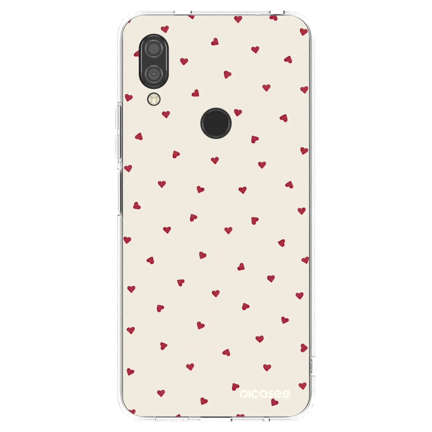 Picasee silikonový průhledný obal pro Xiaomi Redmi 7 - Little Love