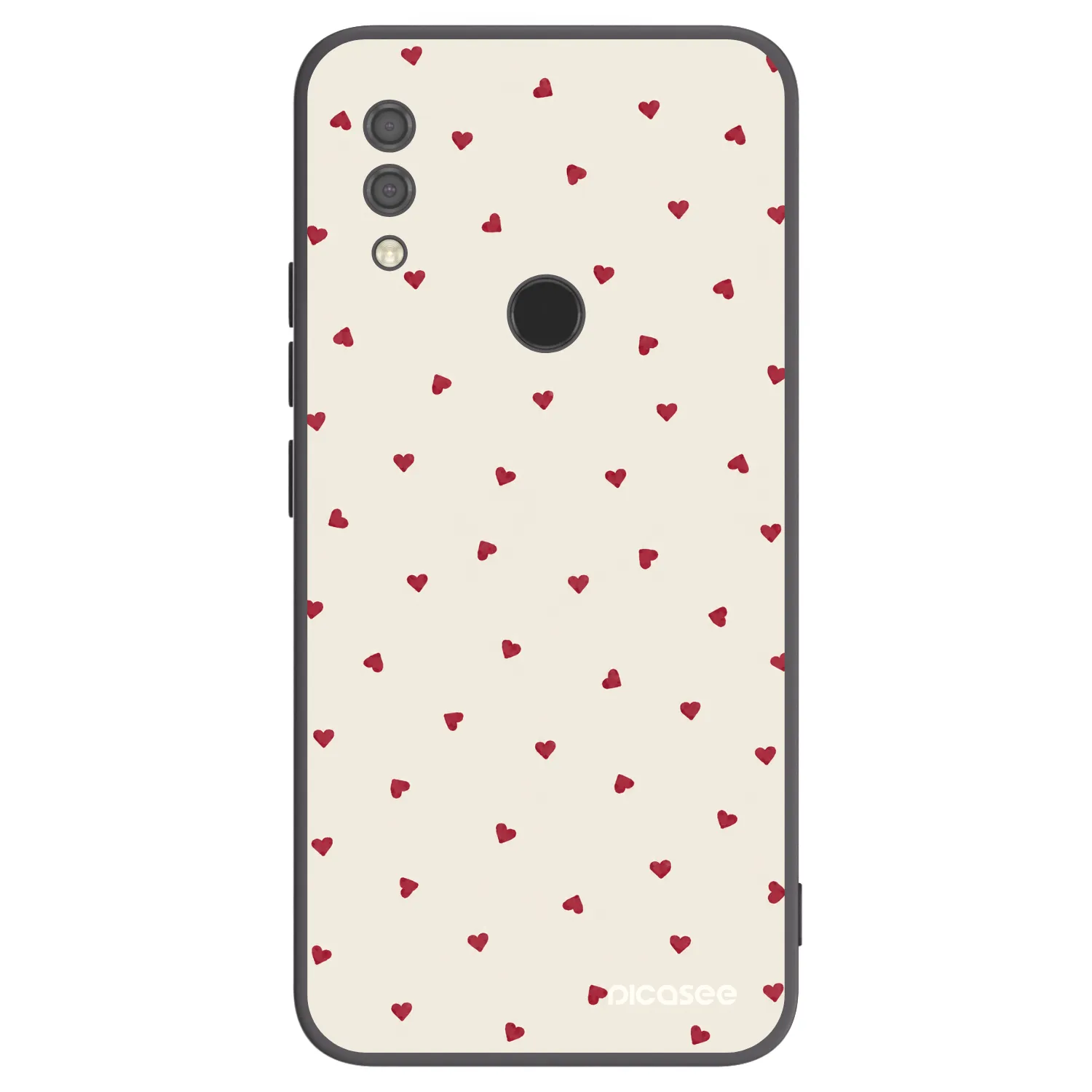 Picasee silikonový černý obal pro Xiaomi Redmi 7 - Little Love