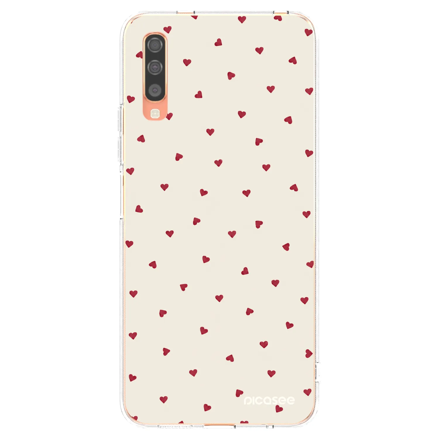 Picasee silikonový průhledný obal pro Samsung Galaxy A70 A705F - Little Love