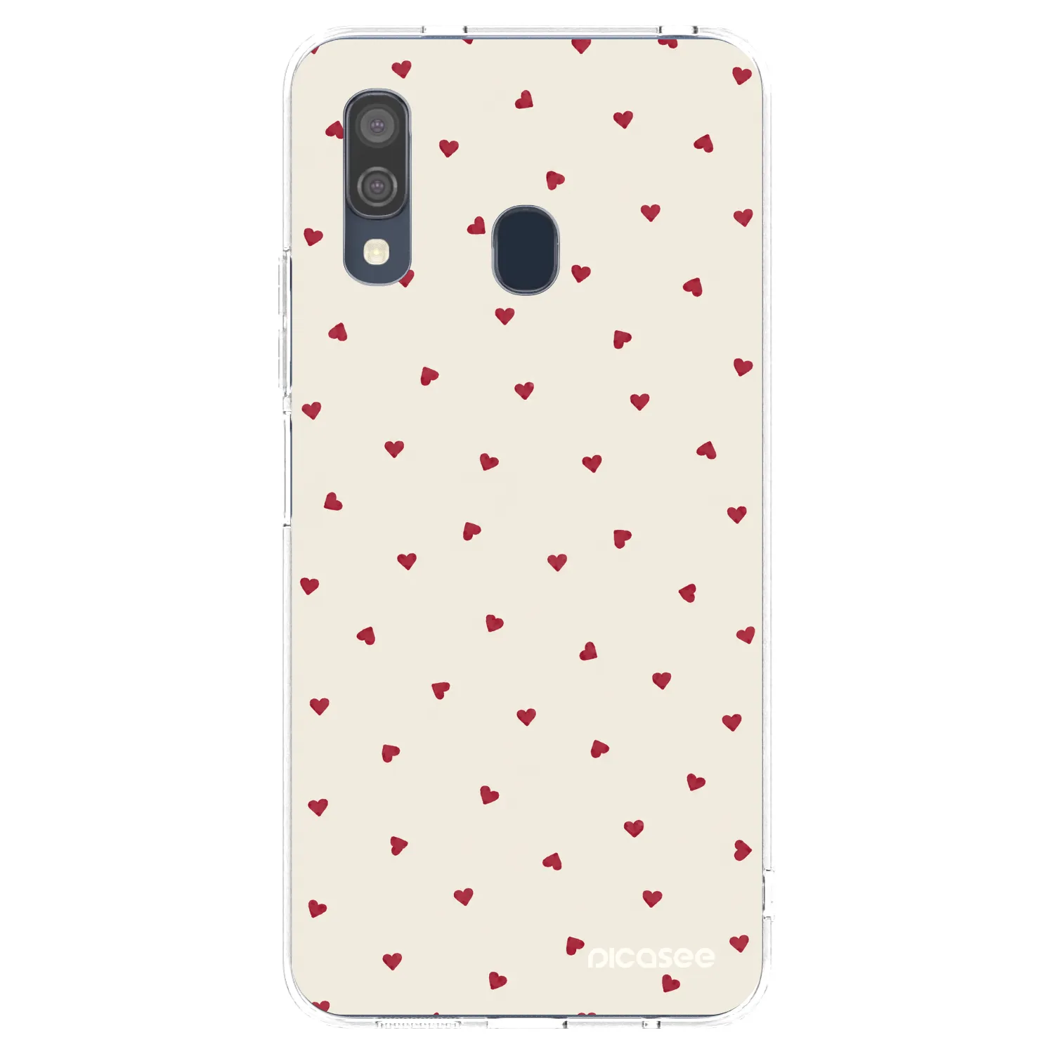 Picasee silikonový průhledný obal pro Samsung Galaxy A40 A405F - Little Love