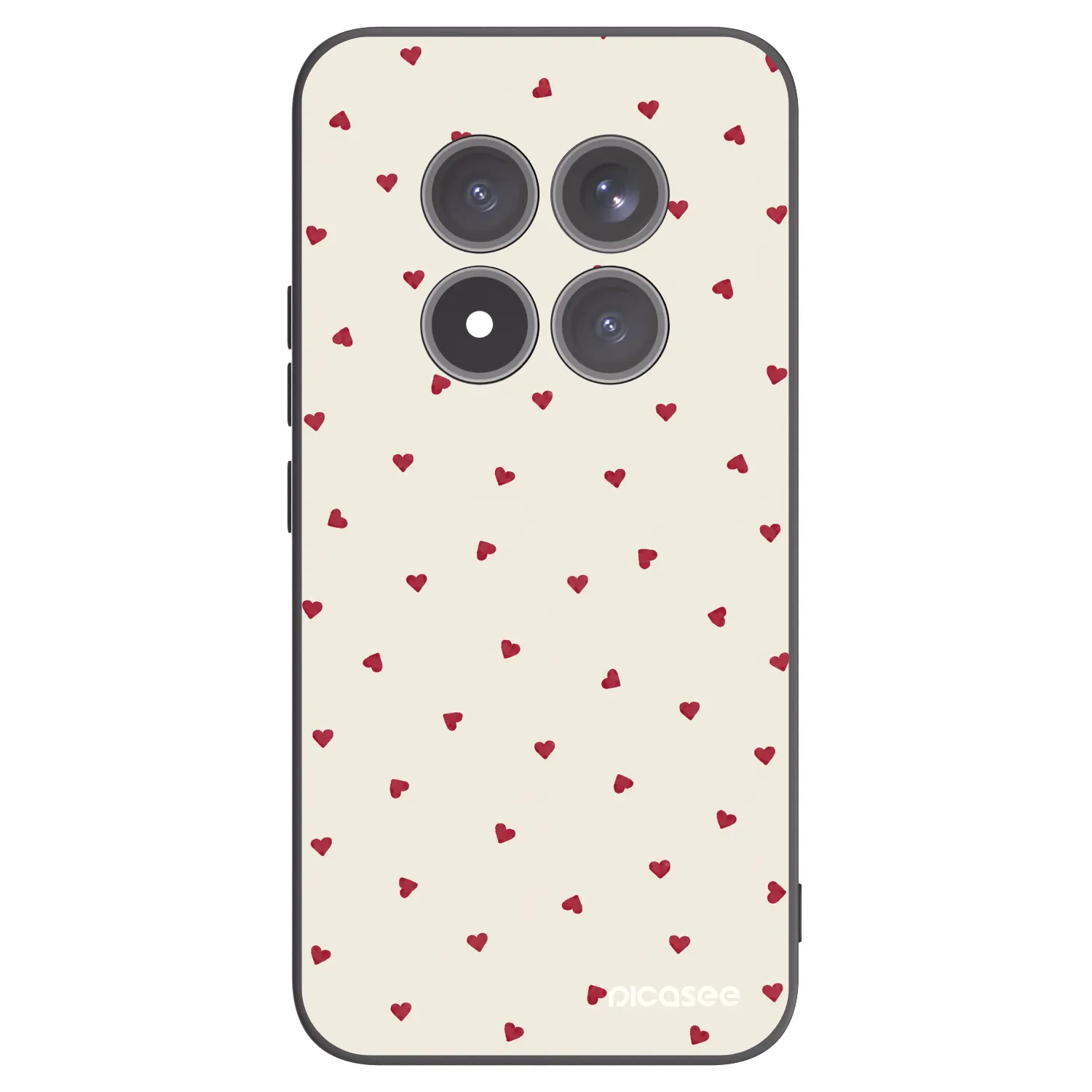 Picasee silikonový černý obal pro Xiaomi Redmi Note 15 Pro+ - Little Love