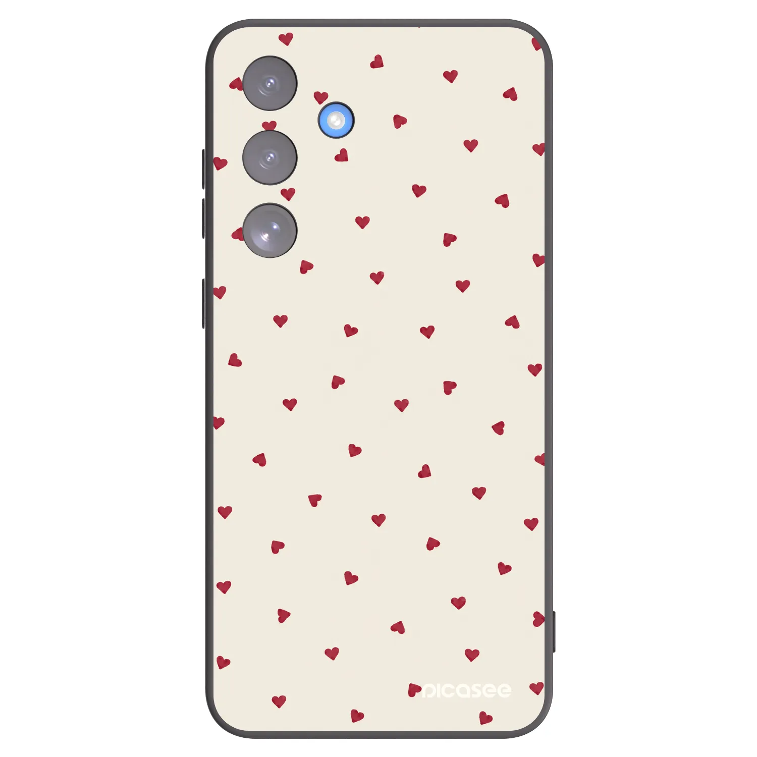 Picasee silikonový černý obal pro Samsung Galaxy S25 FE 5G - Little Love