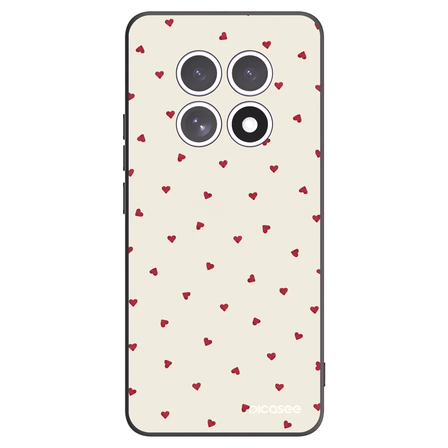 Picasee silikonový černý obal pro Xiaomi Redmi Note 15 4G - Little Love