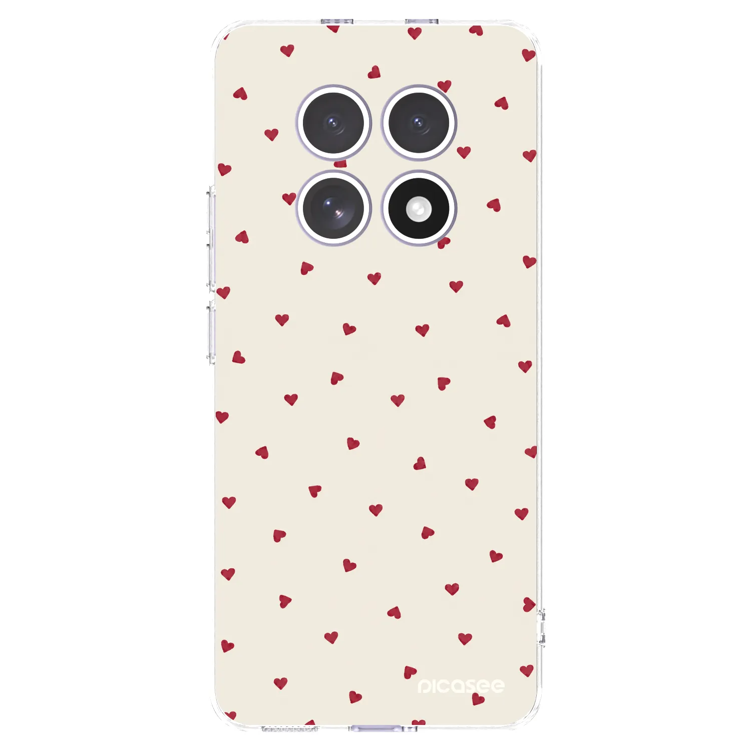 Picasee silikonový průhledný obal pro Xiaomi Redmi Note 15 4G - Little Love