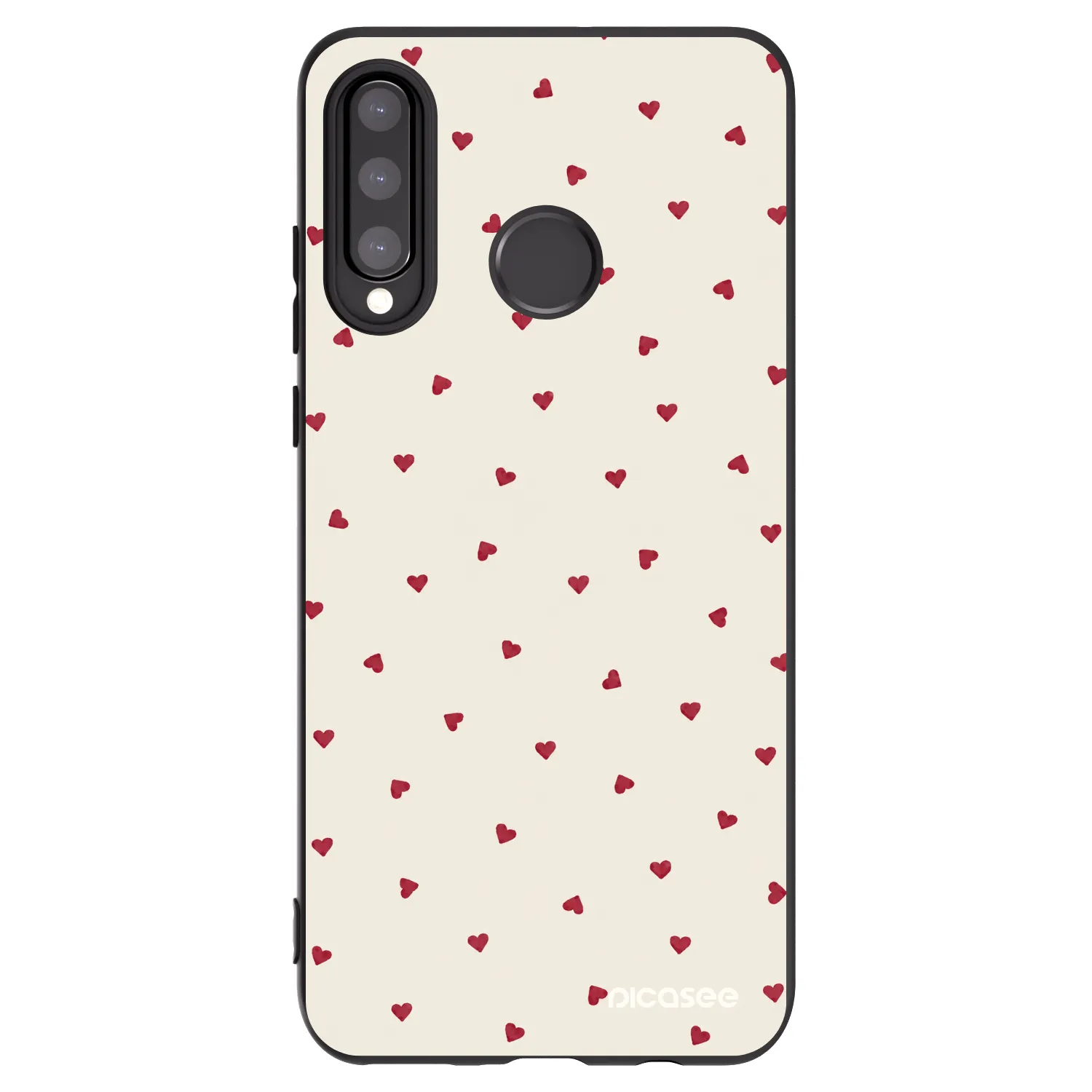 Picasee silikonový černý obal pro Huawei P30 Lite - Little Love