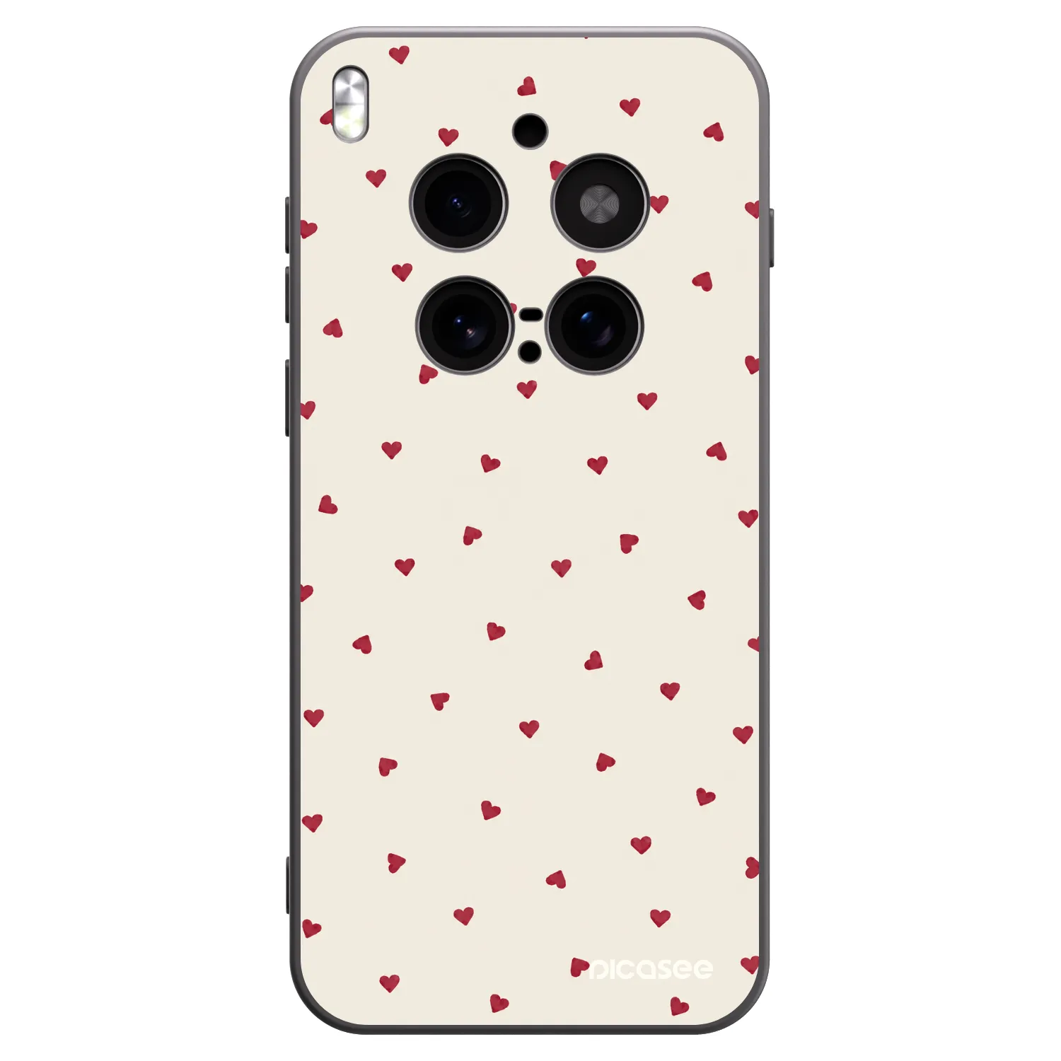 Picasee silikonový černý obal pro Vivo X300 Pro - Little Love