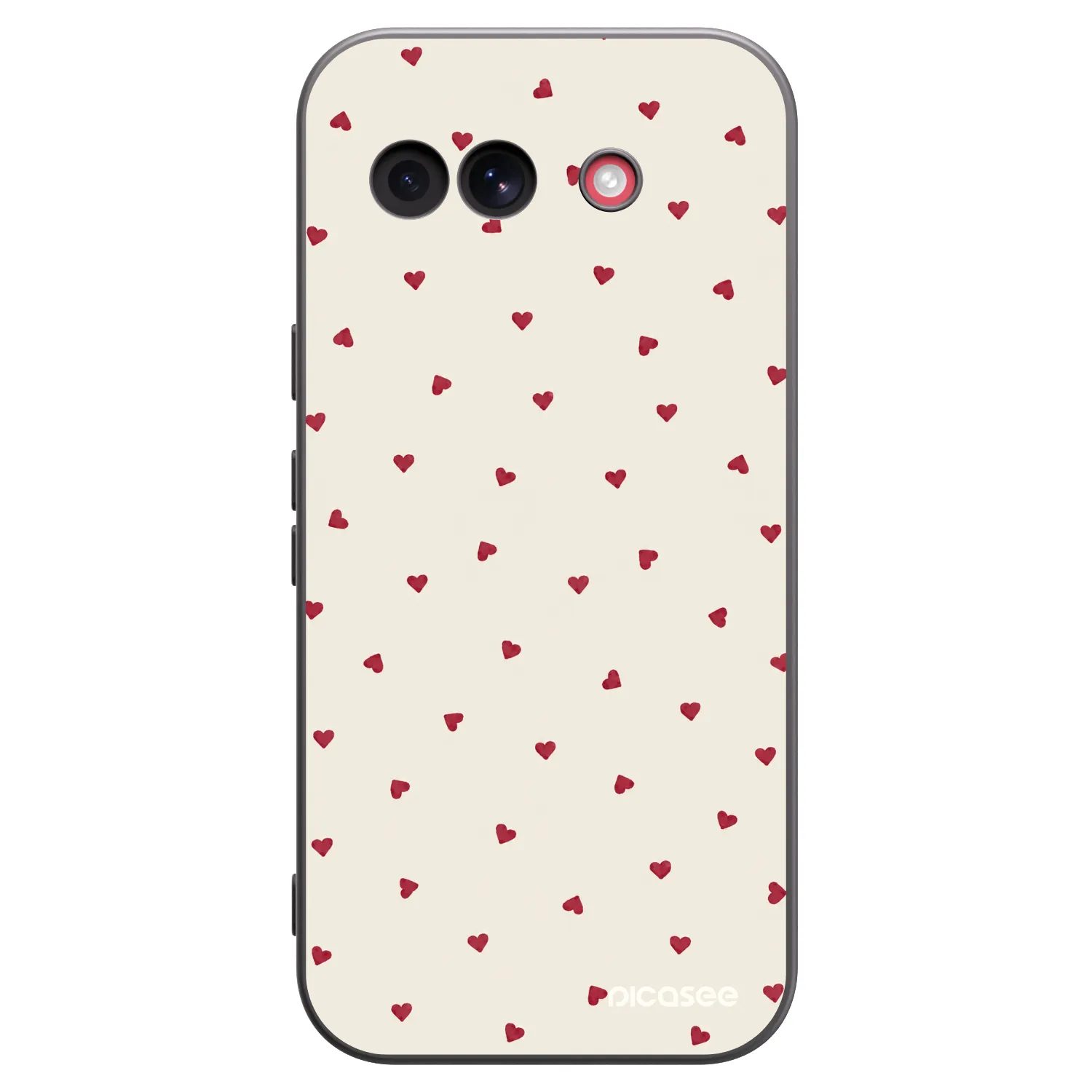 Picasee silikonový černý obal pro Google Pixel 10a - Little Love