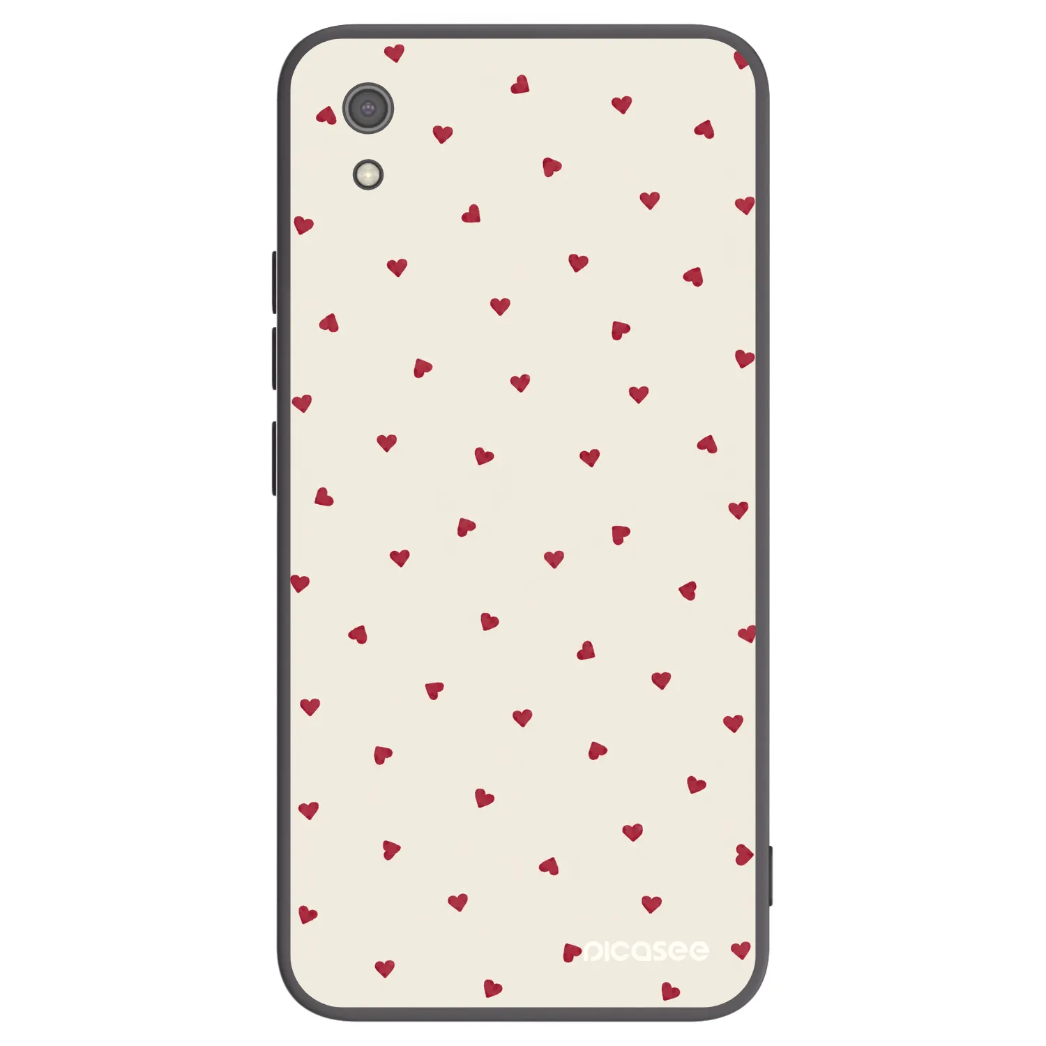Picasee silikonový černý obal pro Xiaomi Redmi 7A - Little Love