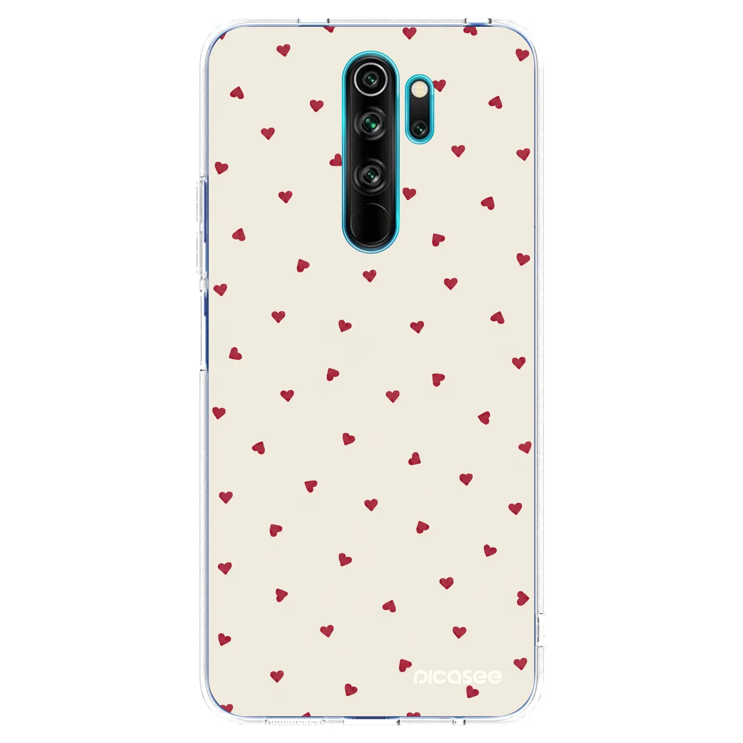 Picasee silikonový průhledný obal pro Xiaomi Redmi Note 8 Pro - Little Love