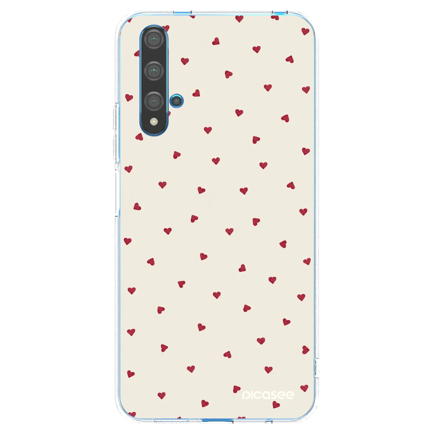 Picasee silikonový průhledný obal pro Huawei Nova 5T - Little Love