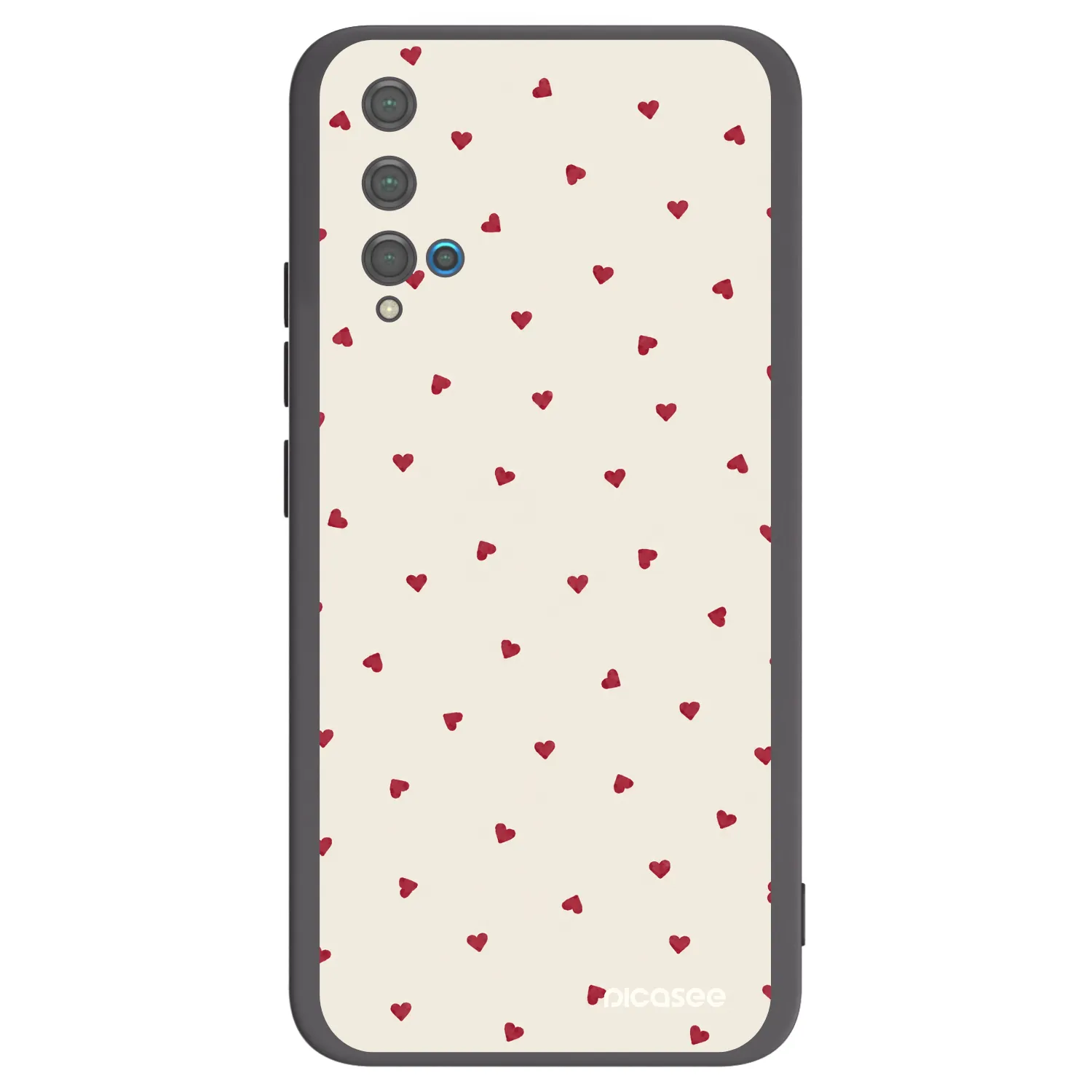 Picasee silikonový černý obal pro Huawei Nova 5T - Little Love