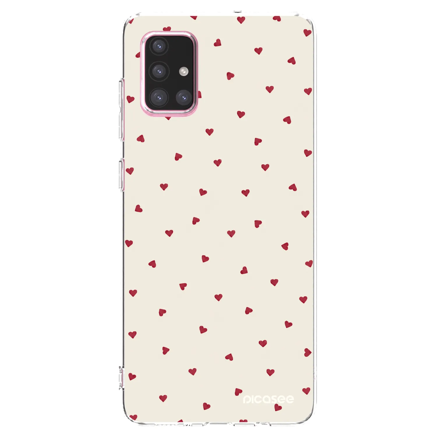Picasee silikonový průhledný obal pro Samsung Galaxy A71 A715F - Little Love