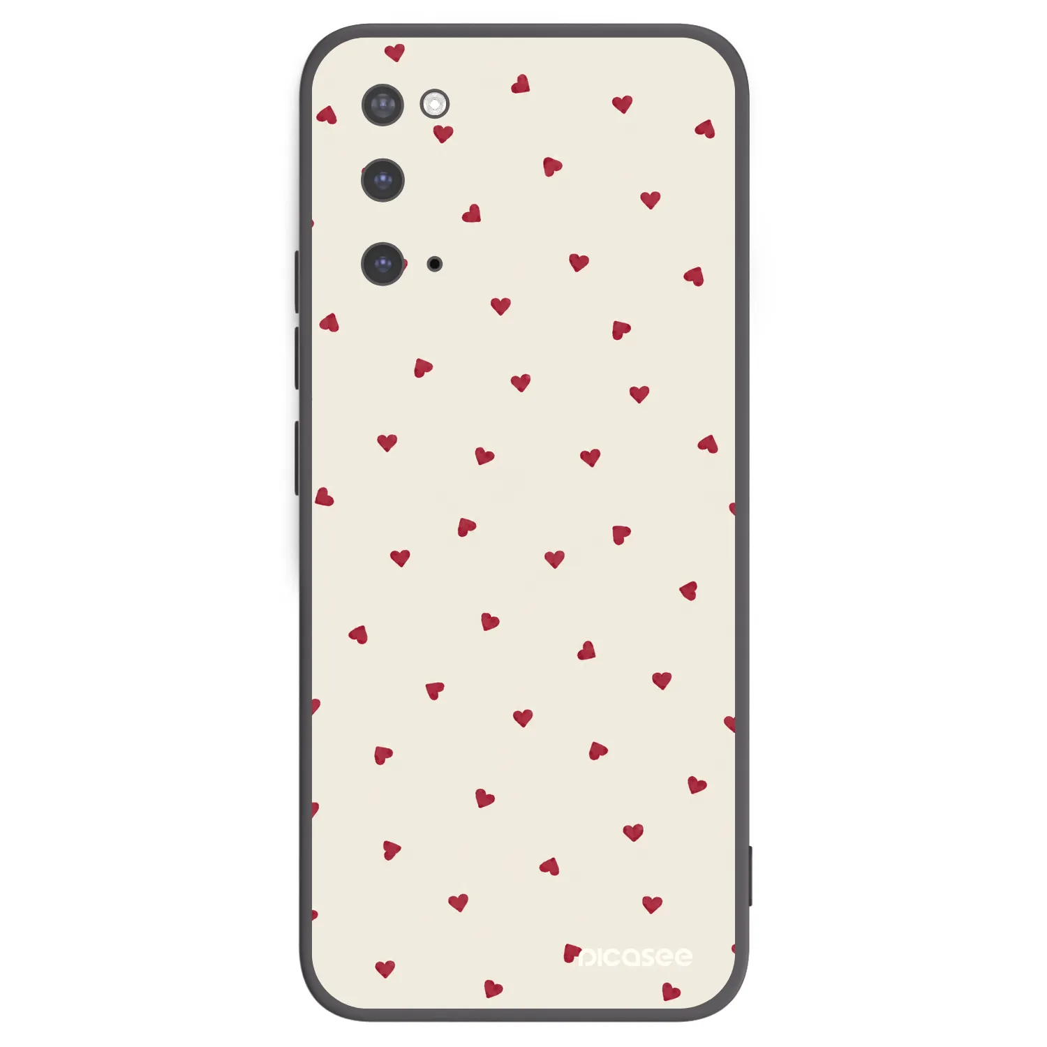 Picasee silikonový černý obal pro Samsung Galaxy S20 G980F - Little Love