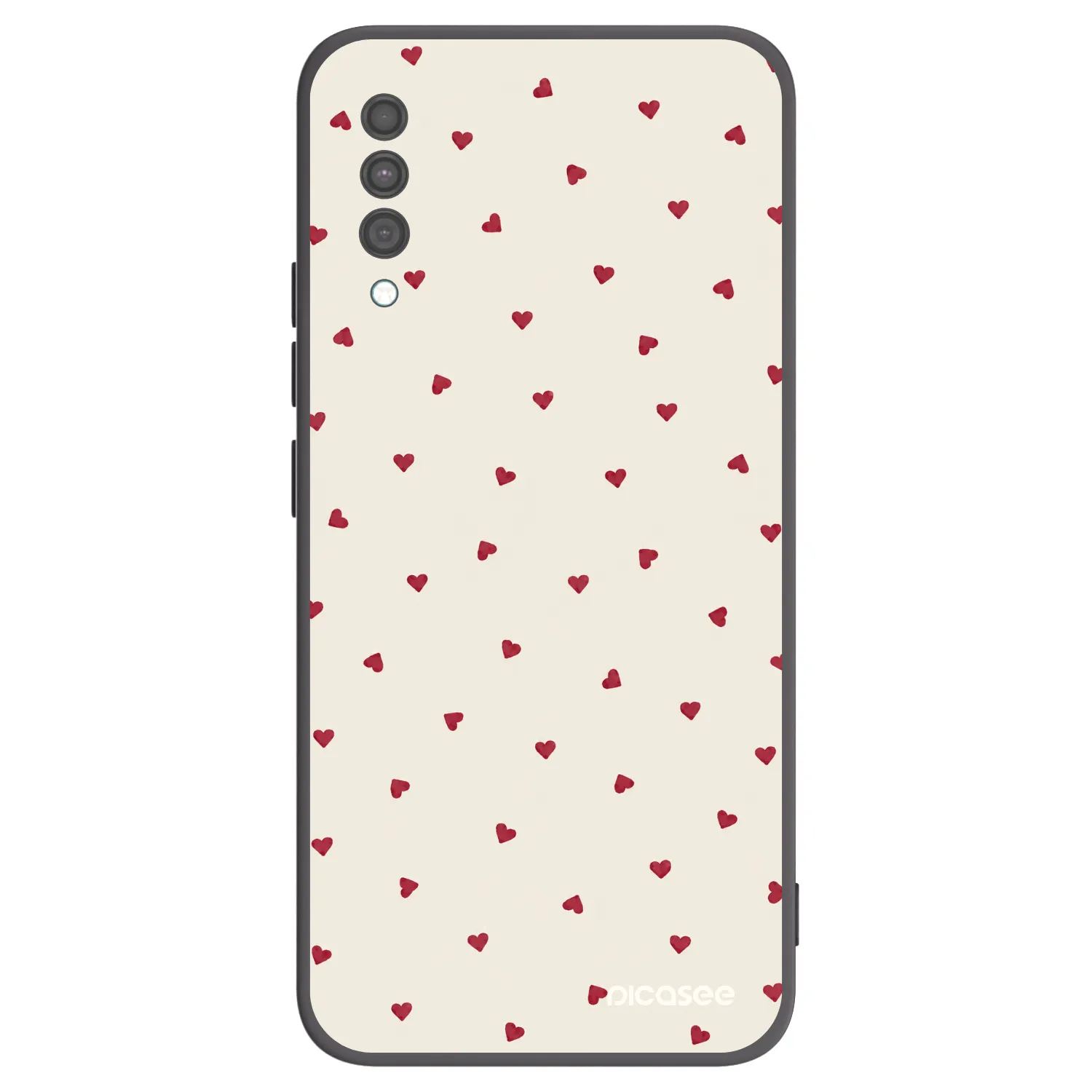 Picasee silikonový černý obal pro Samsung Galaxy A30s A307F - Little Love