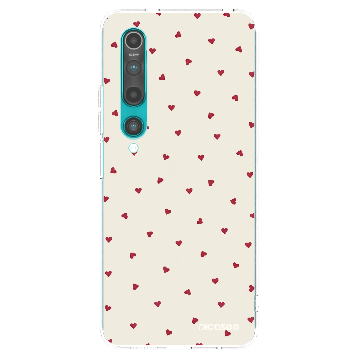 Picasee silikonový průhledný obal pro Xiaomi Mi 10 - Little Love