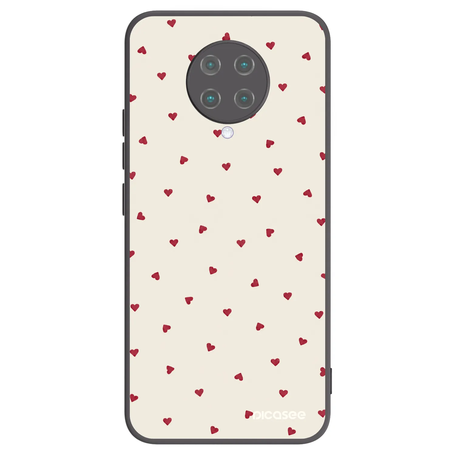 Picasee silikonový černý obal pro Xiaomi Poco F2 Pro - Little Love