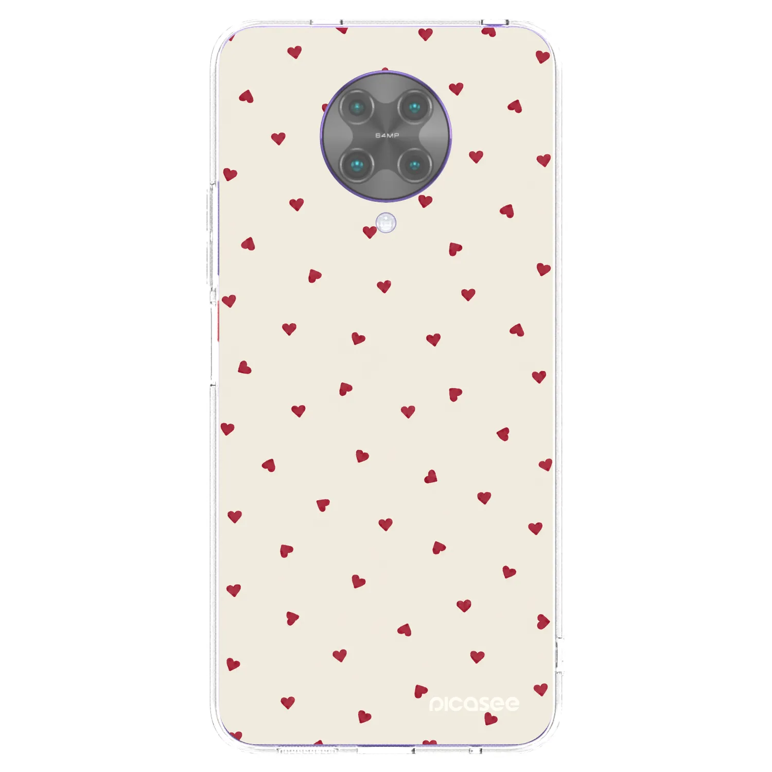 Picasee silikonový průhledný obal pro Xiaomi Poco F2 Pro - Little Love