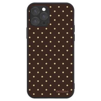 Picasee ULTIMATE CASE pro Apple iPhone 12 Pro - Vanilla Dots & Chocolate