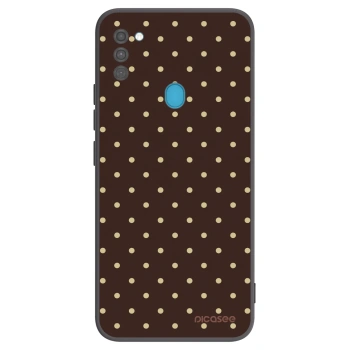 Obal pro Samsung Galaxy M11 - Vanilla Dots & Chocolate
