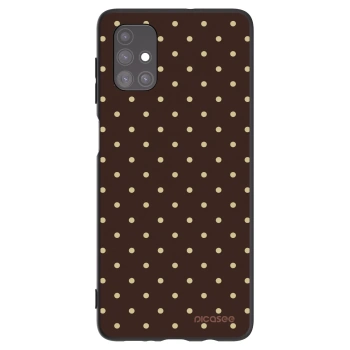 Obal pro Samsung Galaxy M51 M515F - Vanilla Dots & Chocolate