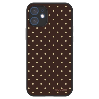 Picasee ULTIMATE CASE pro Apple iPhone 12 mini - Vanilla Dots & Chocolate