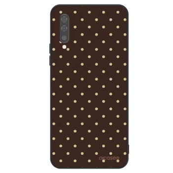 Obal pro Samsung Galaxy A50 A505F - Vanilla Dots & Chocolate