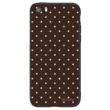Obal pro Apple iPhone 5/5S/SE - Vanilla Dots & Chocolate