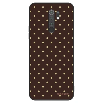 Obal pro Xiaomi Redmi 9 - Vanilla Dots & Chocolate