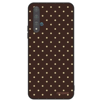 Obal pro Huawei Nova 5T - Vanilla Dots & Chocolate