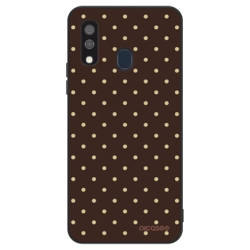 Obal pro Samsung Galaxy A40 A405F - Vanilla Dots & Chocolate