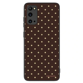 Obal pro Samsung Galaxy S20 G980F - Vanilla Dots & Chocolate