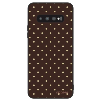 Obal pro Samsung Galaxy S10 G973 - Vanilla Dots & Chocolate
