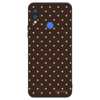 Obal pro Huawei Nova 3 - Vanilla Dots & Chocolate